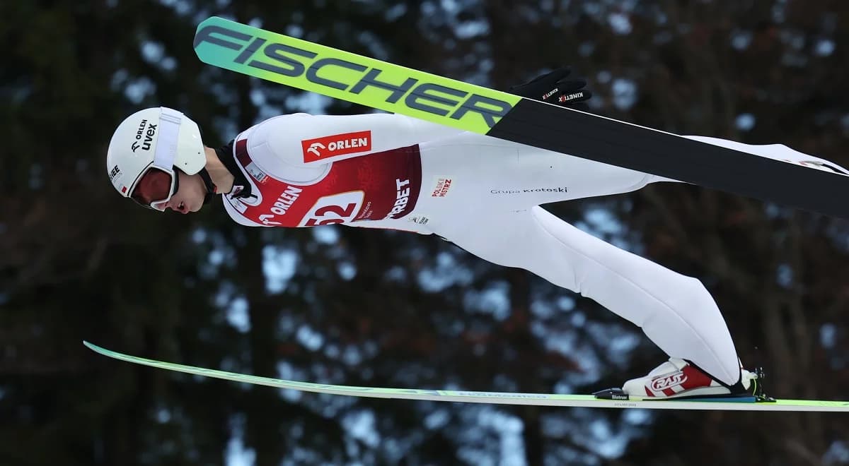 Kacper Tomasiak w czołówce w Wiśle! To najlepszy konkurs Polaków w tym sezonie