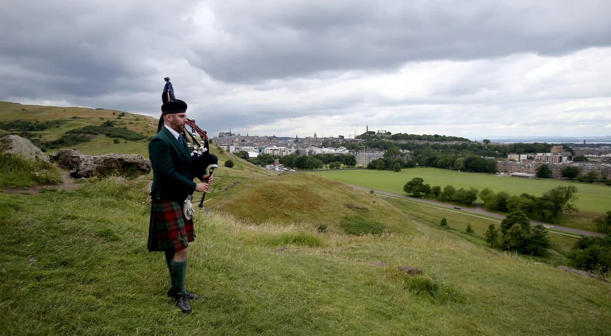 Wielka Polska Mapa Szkocji - wyraz wdzięczności polskiego weterana