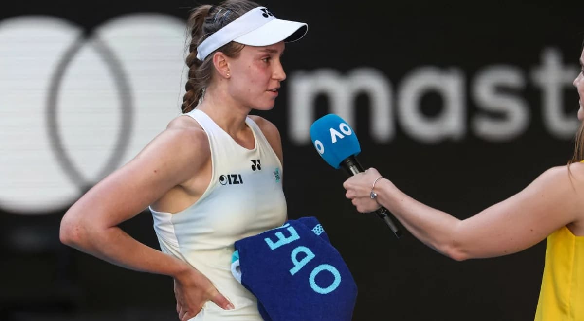 Rybakina nagle zaczęła mówić o Rosji. Tuż przed meczem ze Świątek