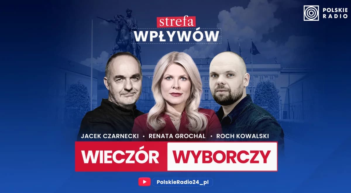 Wybory prezydenckie 2025. Wieczór wyborczy "Strefa wpływów" 