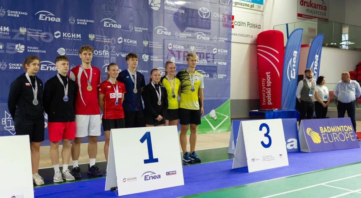 Turniej ENEA Polish Open U19 2023 zakończony. Polacy najlepsi w mikście i deblu  kobiet