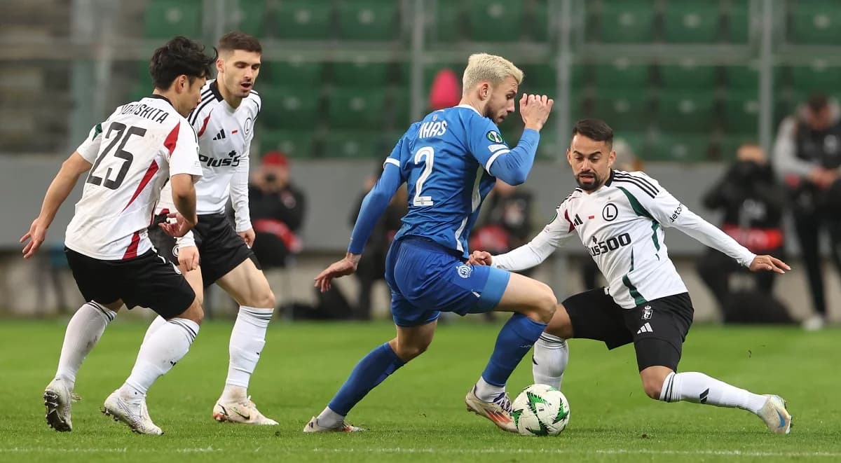 Legia Warszawa rozbiła Dynamo Mińsk! "Wojskowi" na podium w tabeli Ligi Konferencji