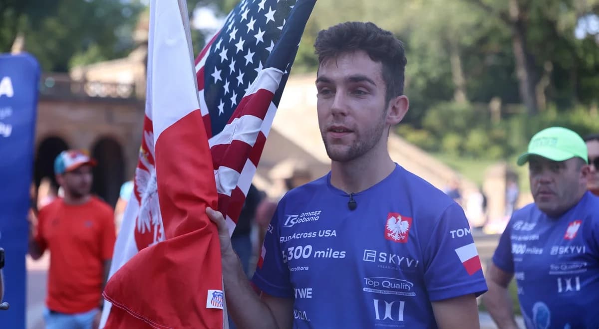 Polish runner sets out to complete 50 marathons in 50 US states