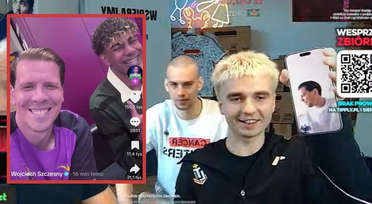 150 mln zł. pękło. Szczęsny i Yamal nagrali wideo do "dissu na raka" 