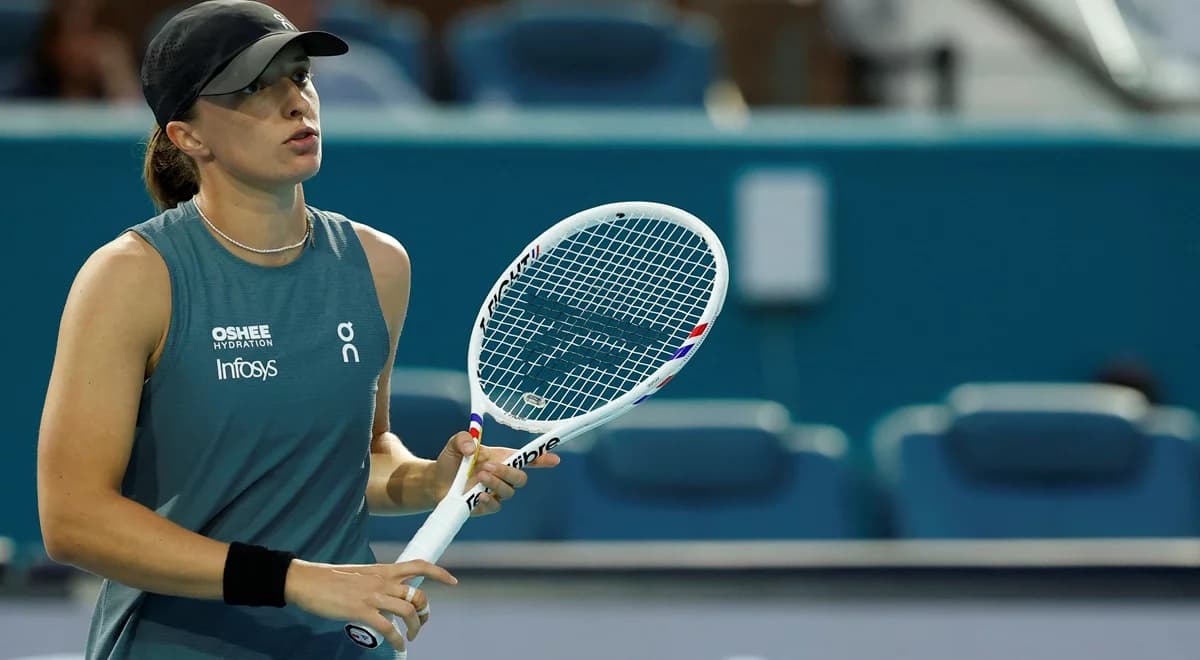 Iga Świątek przemówiła po porażce w Miami. Padły słowa o chaosie