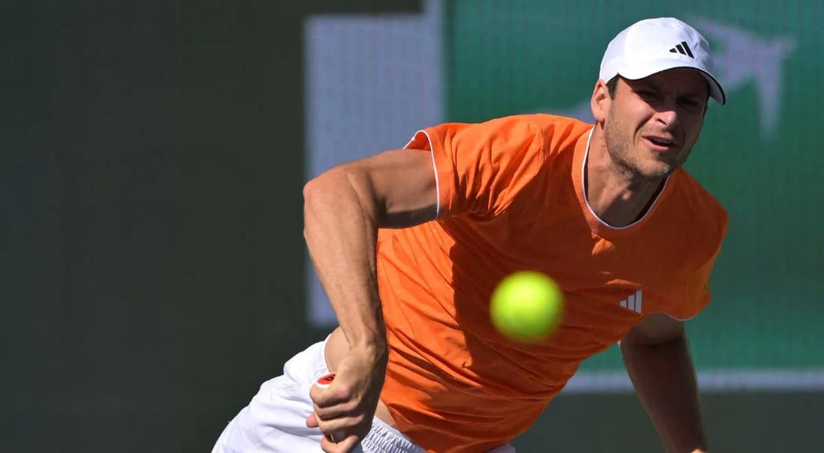 66 minut i koniec. Hurkacz przegrywa siódmy mecz z rzędu