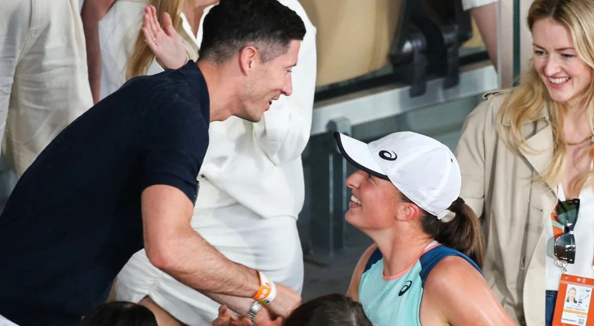 Lewandowski żegna się z Barceloną. Iga Świątek reaguje