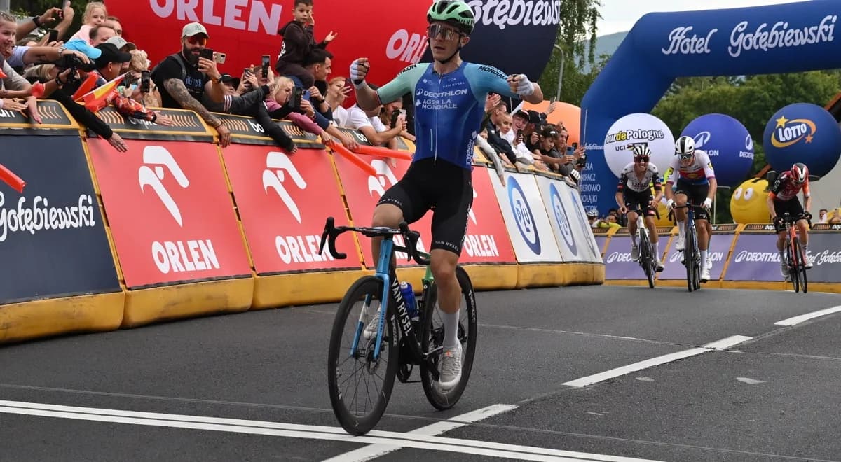 Cycling: France's Paul Lapeira wins stage two of Tour de Pologne, takes overall lead