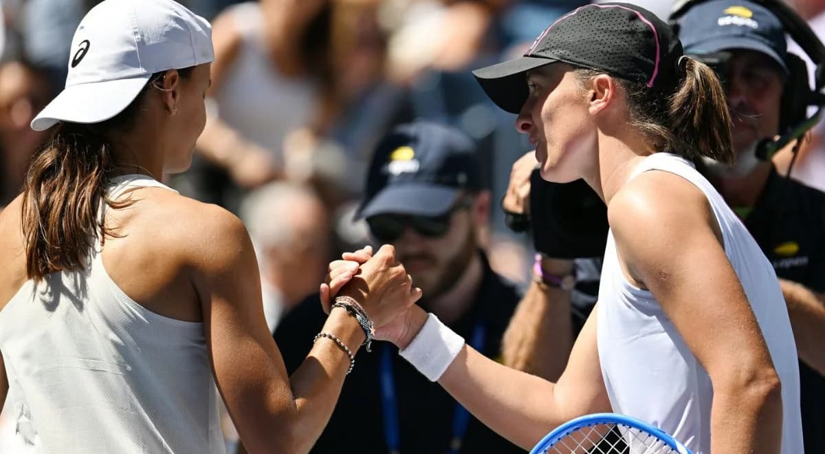 Świątek, kosmos i przekleństwa. Takiej konferencji na US Open jeszcze nie było 