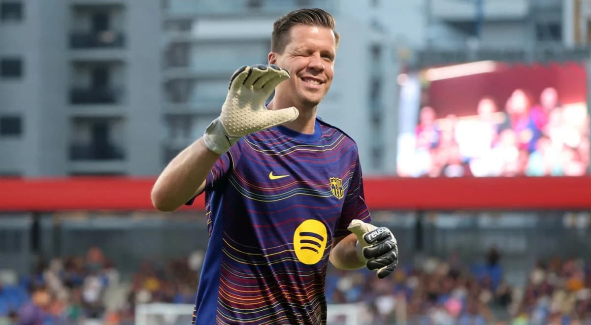 Szczęsny powitany jak król. Takie owacje dostawał tylko Messi