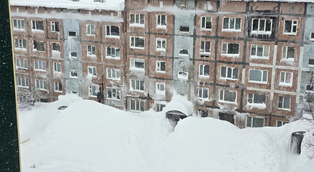Oto prawdziwe zdjęcia z Kamczatki. Śnieg, jakiego nie widziano od 60 lat