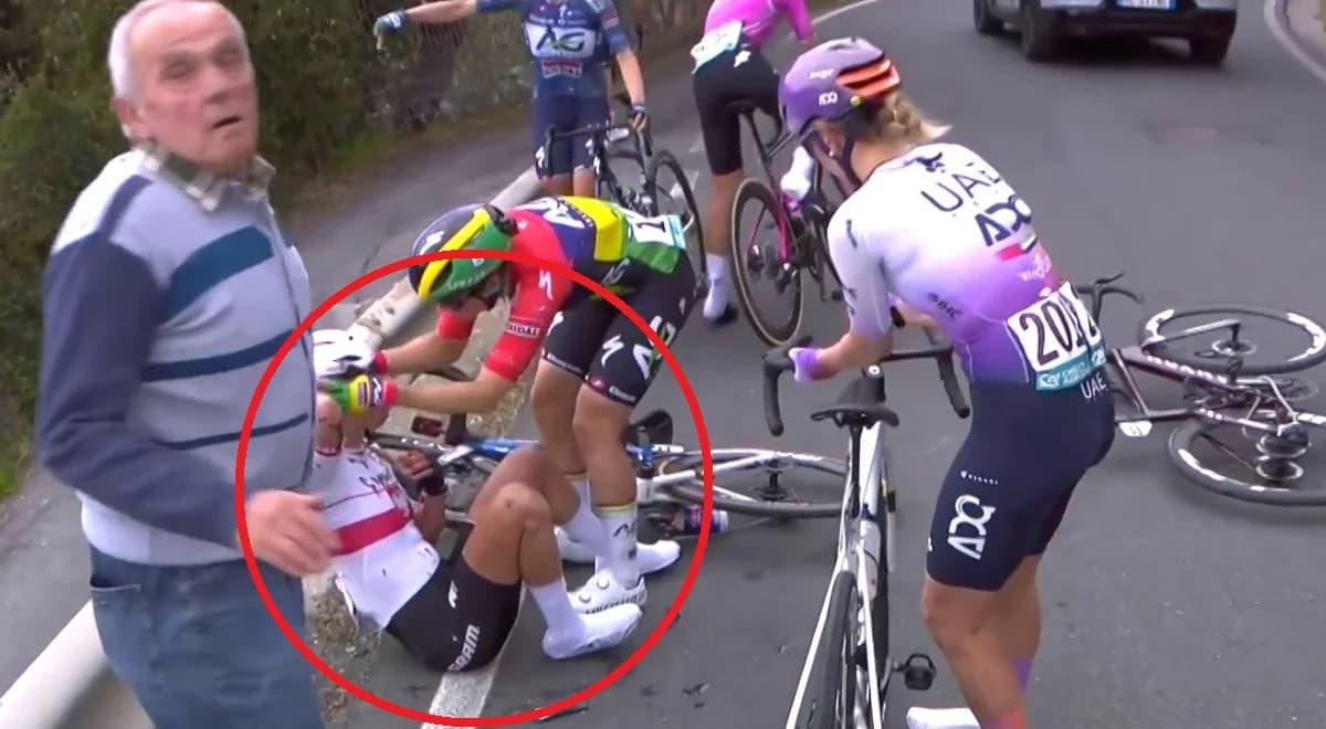 Katarzyna Niewiadoma miała poważny wypadek. Wyglądało to fatalnie