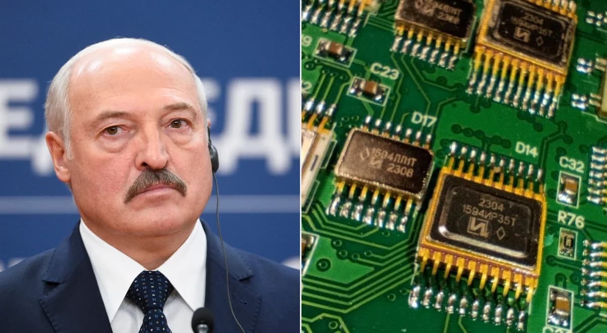 Śmiercionośne czipy dla Rosji. Przechwałki Łukaszenki o 7 nanometrach