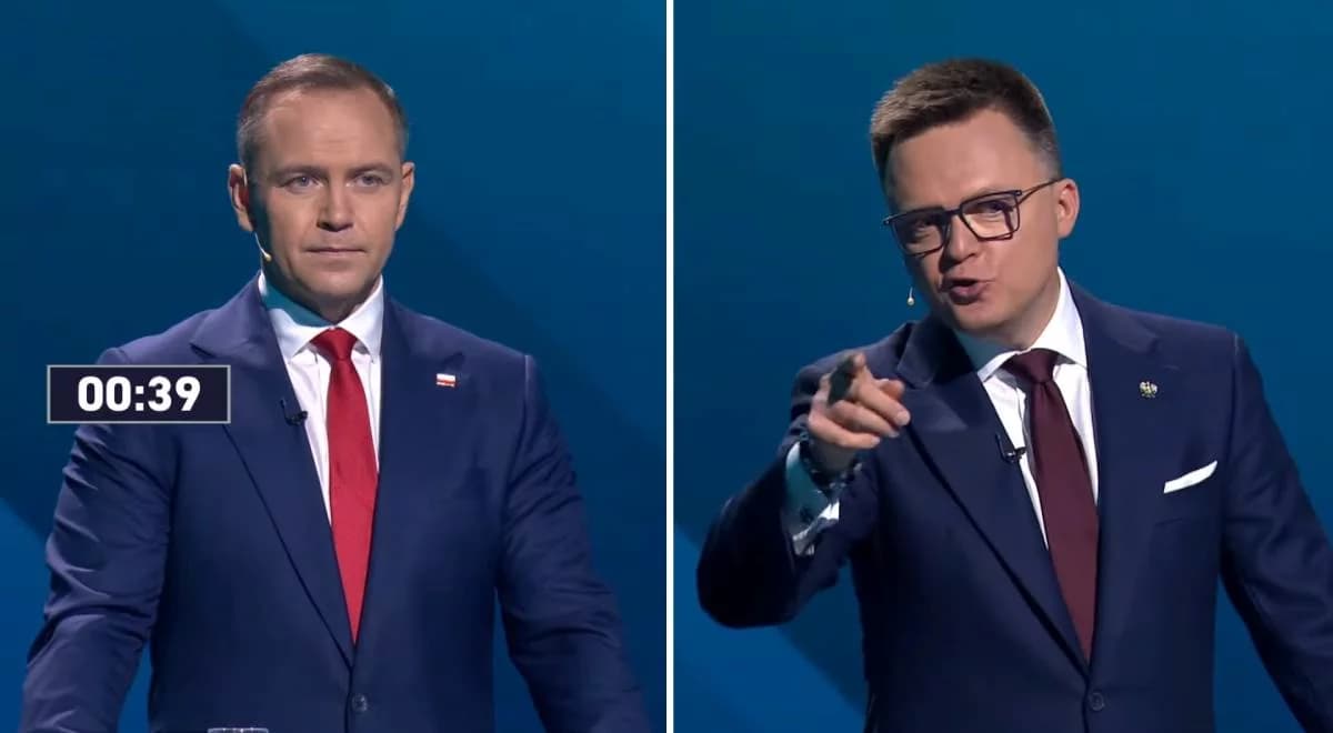 "Hołownia miał odwagę powiedzieć to wprost Nawrockiemu". Jan Szyszko o debacie
