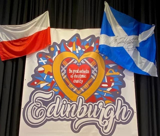 Polonia w Szkocji gra z Wielką Orkiestrą Świątecznej Pomocy 