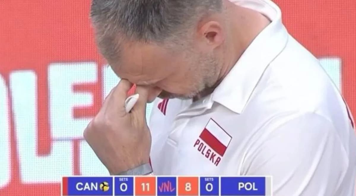 Siatkarze dostawali lanie, w pewnym momencie Grbić nie wytrzymał