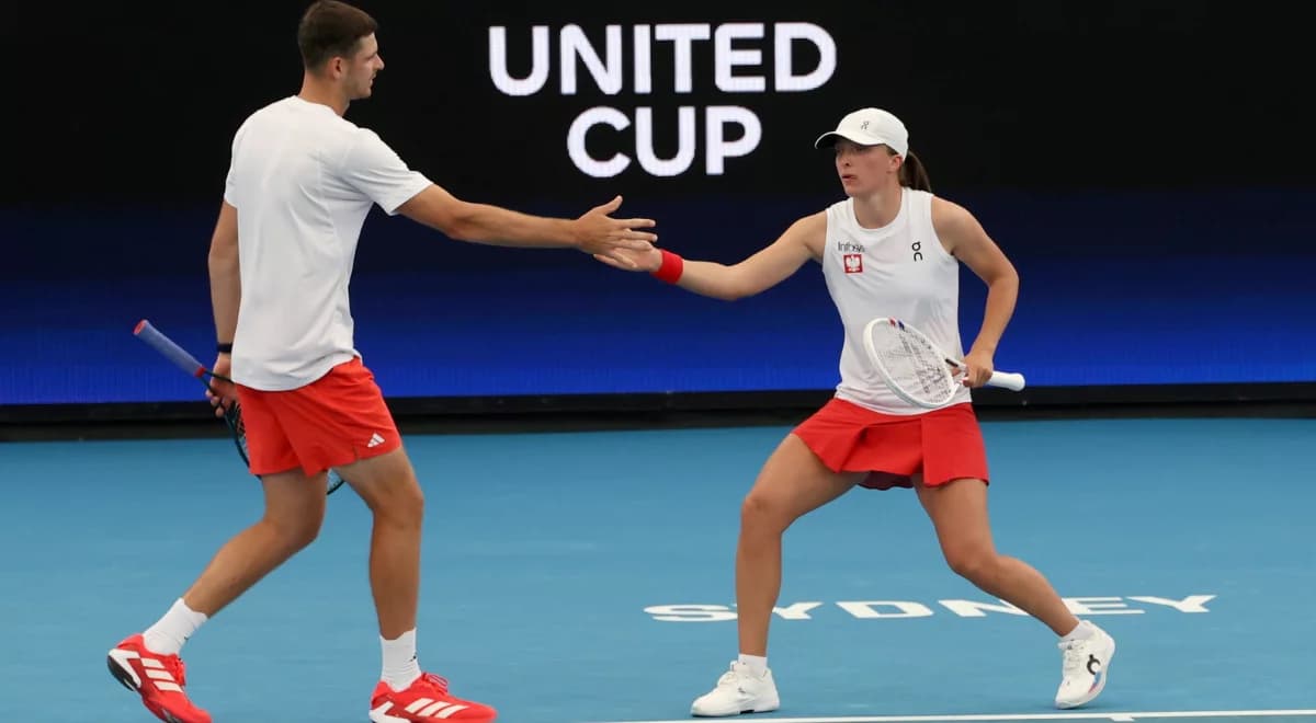 Świątek - Lys: Transmisja TV meczu United Cup. Gdzie oglądać?