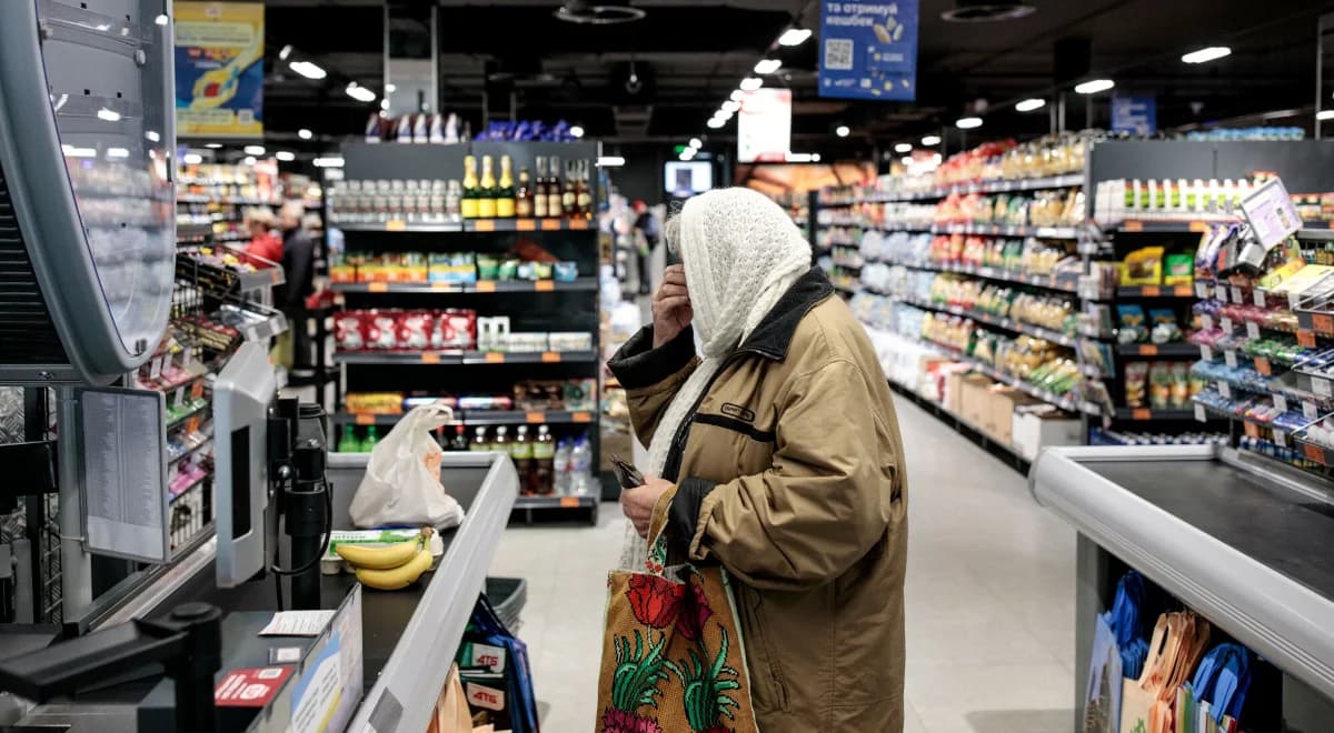 Tak żyją w Ukrainie. Często nie starcza na codzienne zakupy