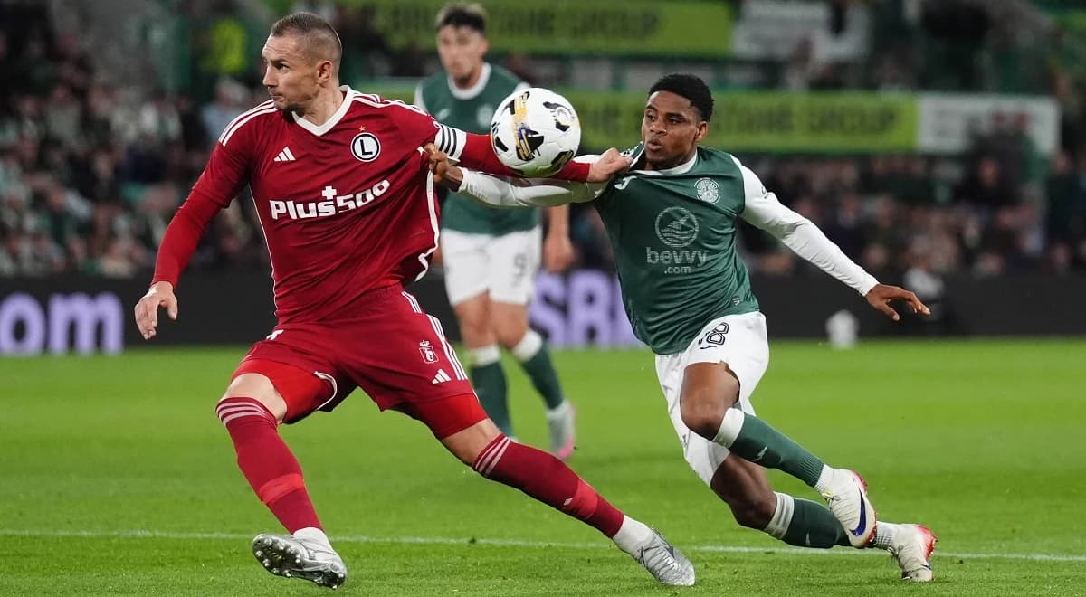 Legia - Hibernian: Transmisja TV, na żywo. Gdzie obejrzeć?