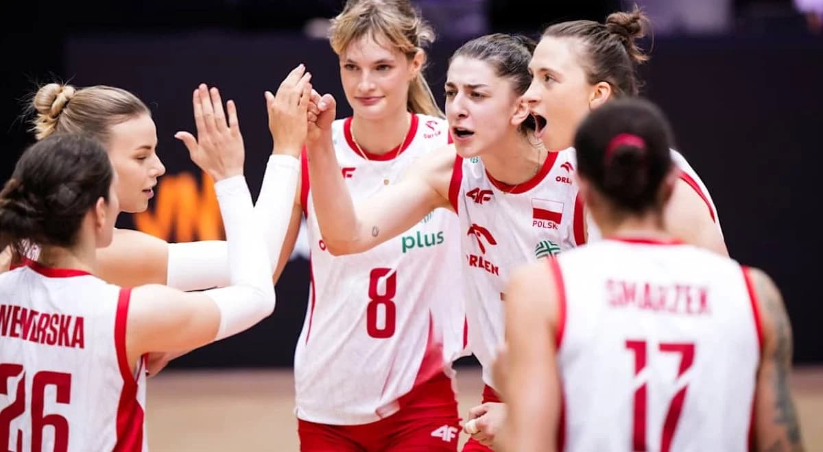 Polska - Korea. Ósma wygrana siatkarek poprzedzona lekkim falstartem  