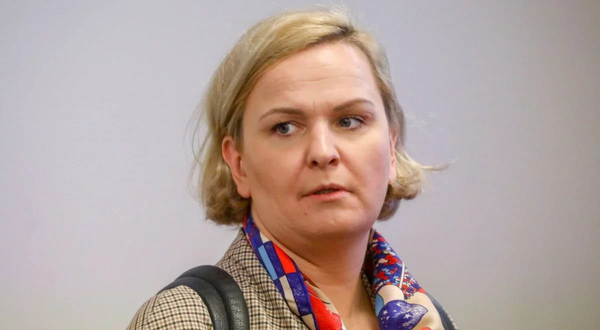 Otylia Jędrzejczak została sama. Jedyna przeciwko Rosji i Białorusi