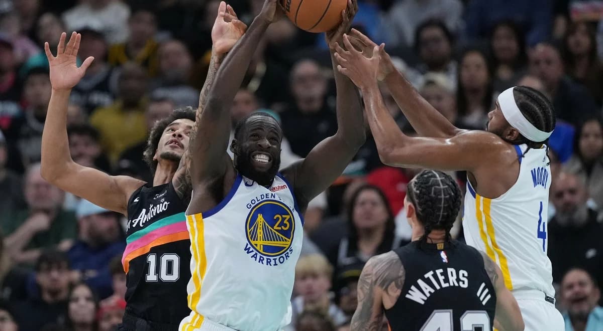 Jeremy Sochan nie nacieszył się grą. San Antonio Spurs ulegli Golden State Warriors
