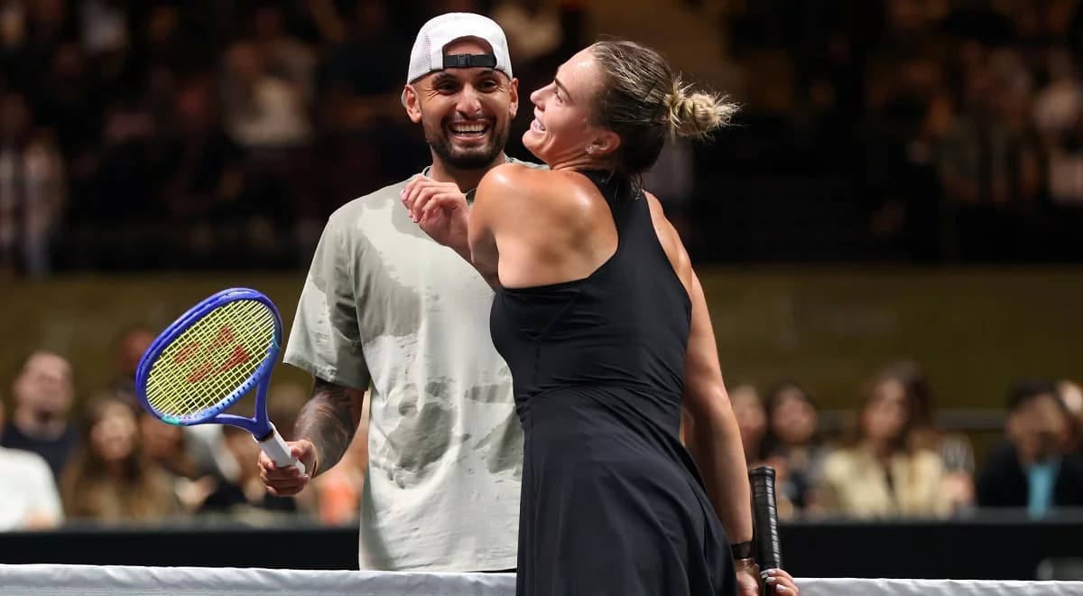 Aryna Sabalenka chce rewanżu z Nickiem Kyrgiosem! "Zastosujemy inny format"