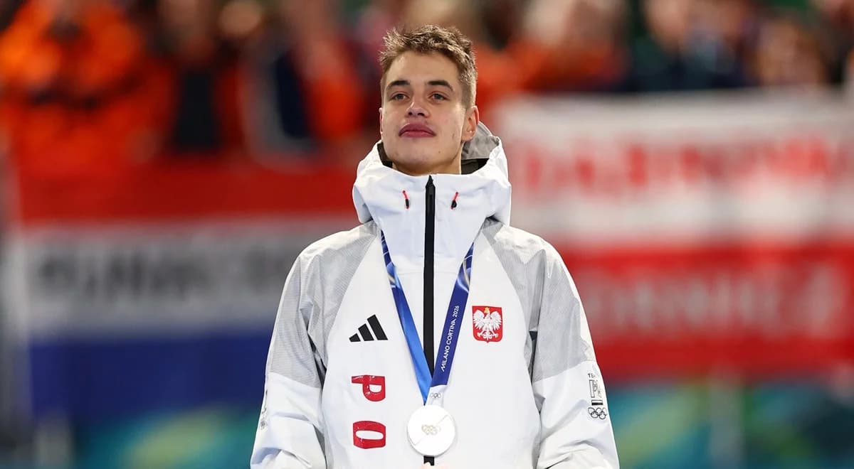 Władimir Semirunnij odebrał srebrny medal. Ogromna radość panczenisty