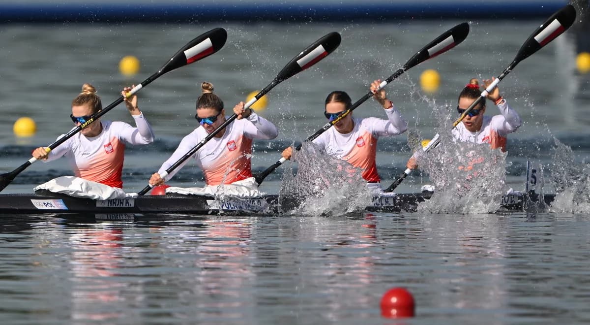Paryż 2024. Kajakowa czwórka wpłynęła do finału. "Atomówki" miały problemy