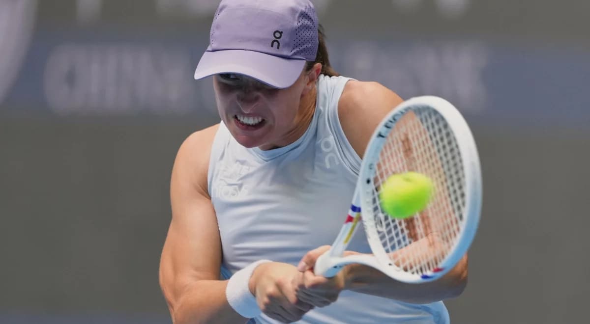 Kiedy mecz Igi Świątek? O której godzinie gra z Wang? Gdzie obejrzeć?