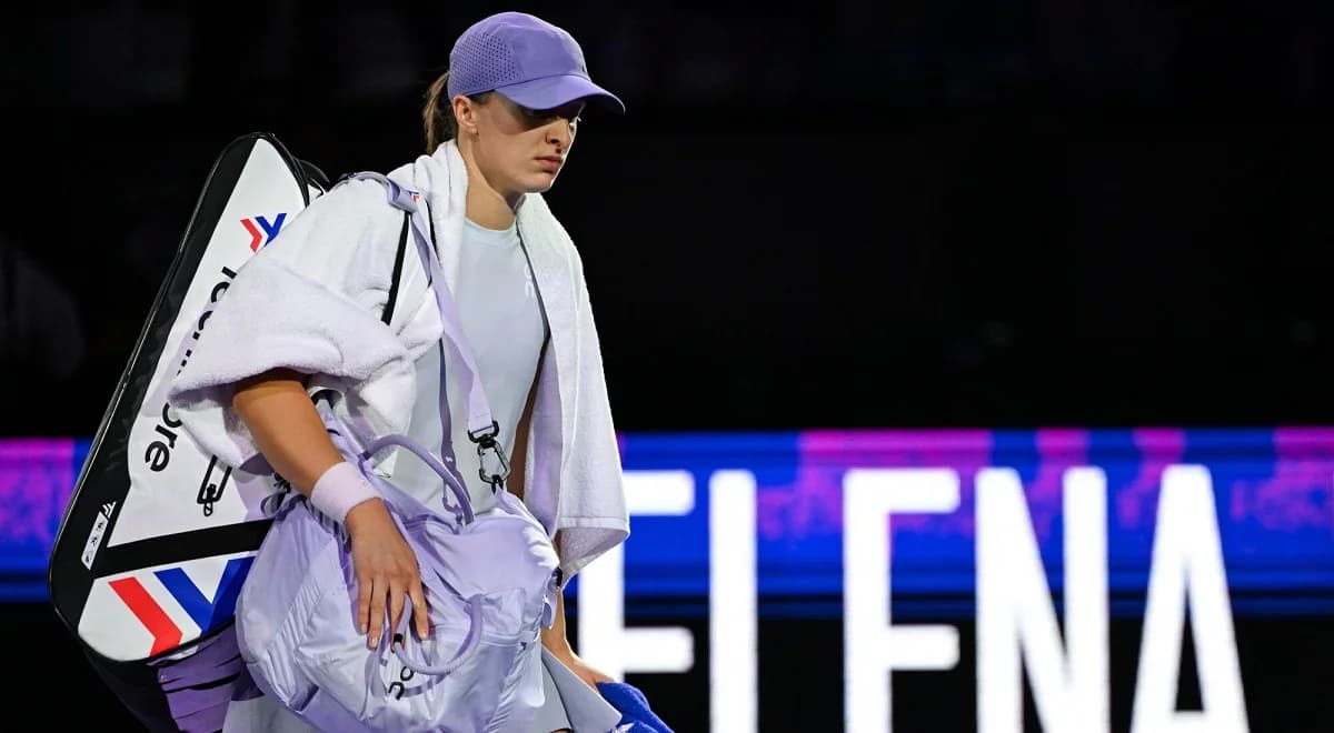 Iga Świątek o najtrudniejszym momencie sezonu. "To był zimny prysznic"