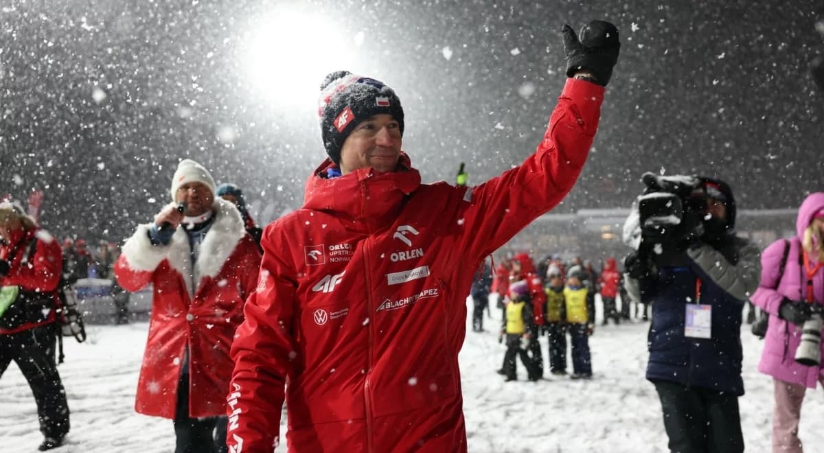 Afera wokół pożegnania Stocha. Małysz wskazał winnego