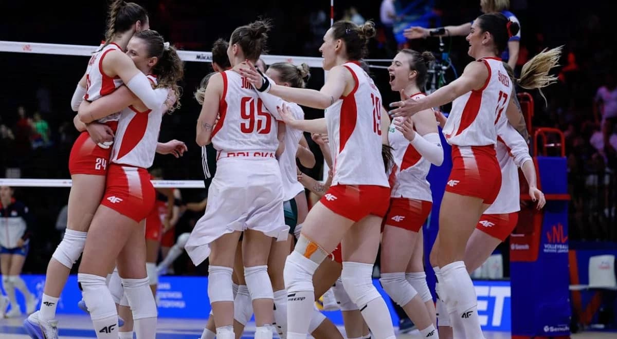 Liga Narodów siatkarek. Oto aktualna tabela