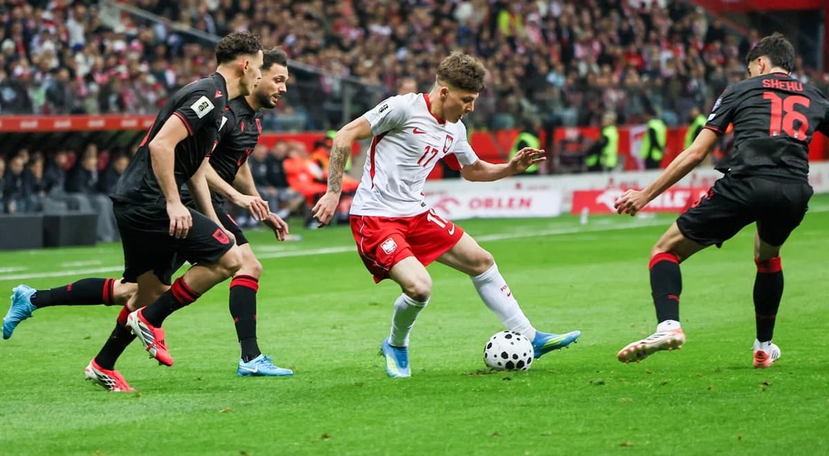 Niedawno grał przeciwko Albanii. Kontuzjowany kadrowicz kończy sezon