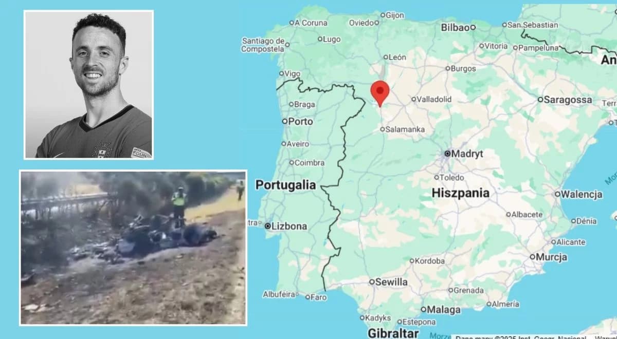 Tragiczny wypadek Diogo Joty. Służby podały przyczynę tragedii