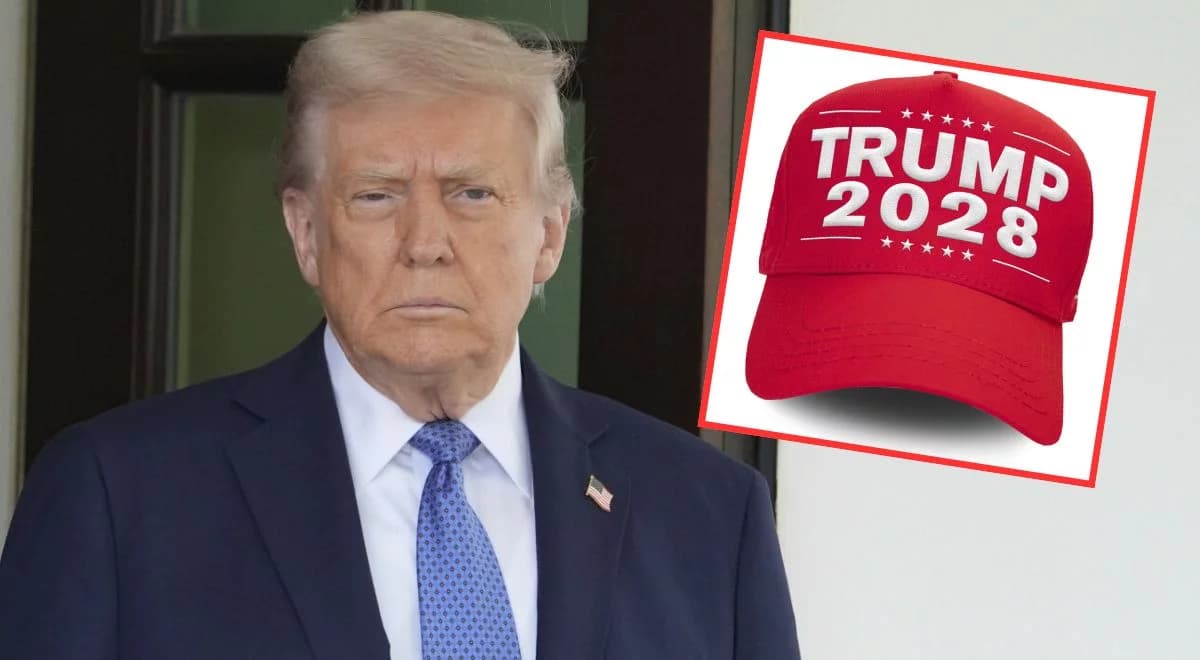 Trump sygnalizuje trzecią kadencję? Ruszyła sprzedaż czapek MAGA 2028