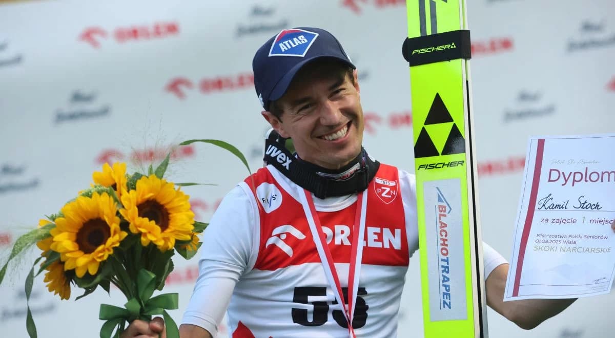 Kamil Stoch mistrzem Polski. Ostatni taki tytuł w karierze