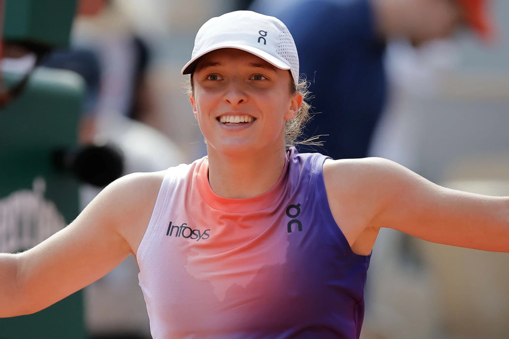 Kiedy drugi mecz Świątek na Roland Garros? O której gra z Bejlek?