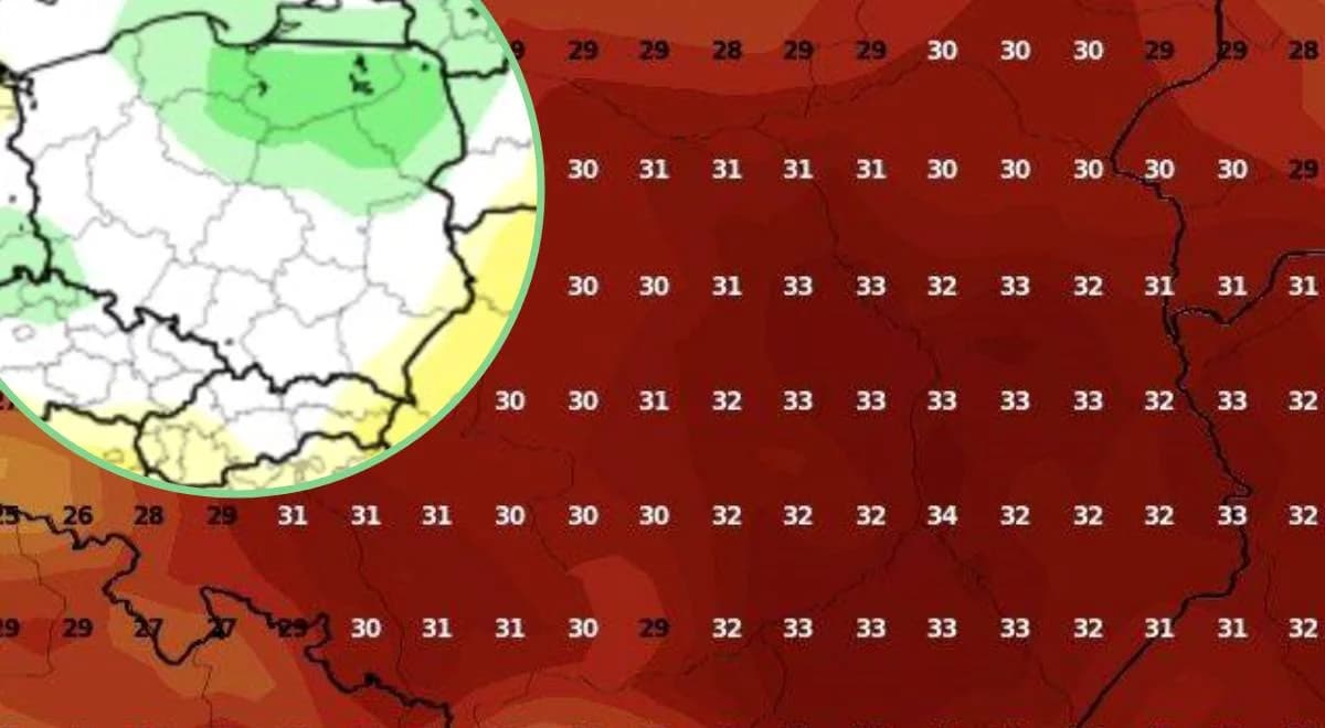 Prognoza pogody na wrzesień. Amerykański model pokazuje anomalie w Polsce