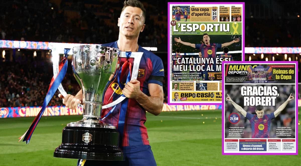 Robert Lewandowski na okładkach. Hiszpanie piszą o "nieskazitelnym zabójcy"