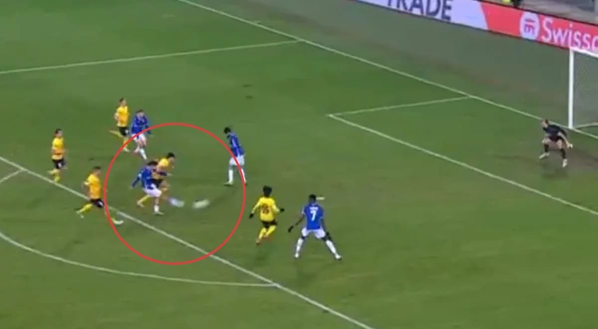 Gol w meczu Lech - KuPS. Zobacz wideo